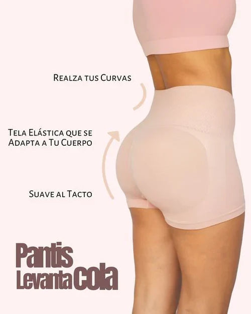 Panties Levantan el Gluteos y Moldean el Abdomen