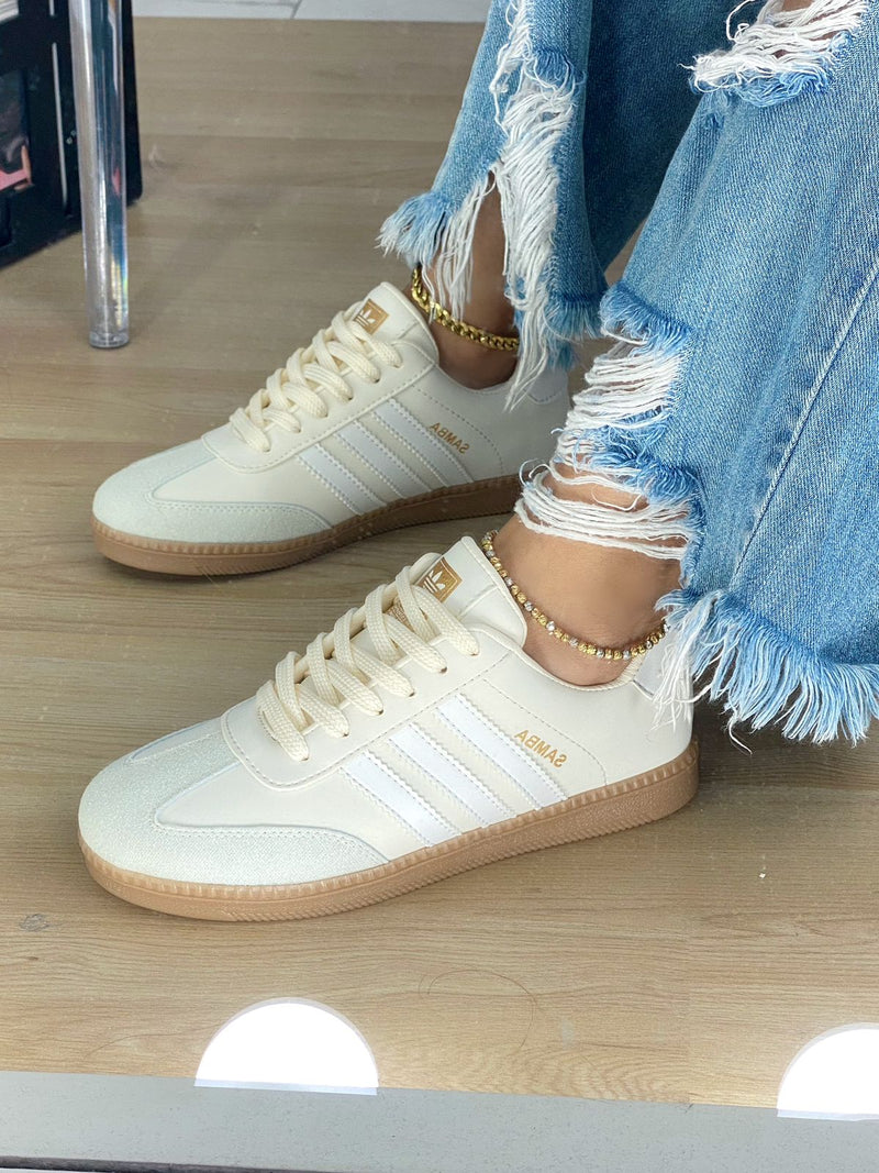 [EDICIÓN LIMITADA] Tenis Samba Color Beige Lanzamiento