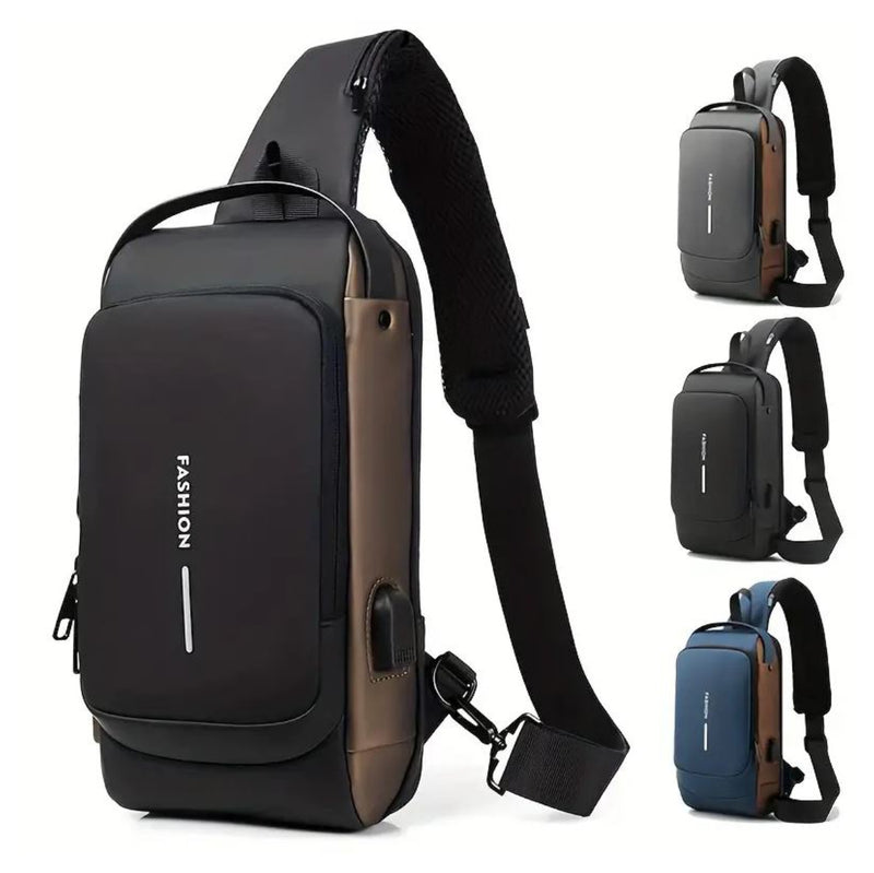 Maleta Antirrobo Puerto Usb Bolso Cruzad